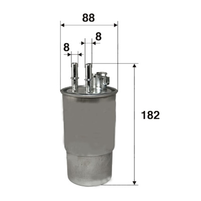 YAKIT FILTRESI DOBLO - PALIO - SIENA - PUNTO II 1.9D 11/00 X