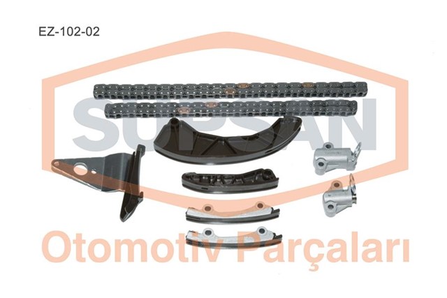 EKSANTRIK GERGI KITI 9 PARCA HYUNDAI ACCENT ERA - GETZ 1.5CRDI 16V D4FA YM PIMLI TIP ZINCIR SETI