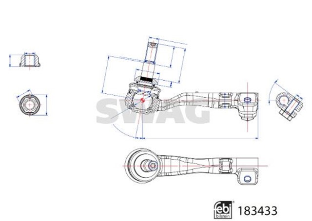 ROT BASI EMNIYET SOMUNLU BMW FEBI 183433