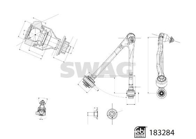 SALINCAK YATAKLAR VE MAFSALI OLAN BMW FEBI 183284