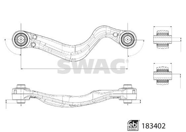 SALINCAK YATAKLARA SAHIP LAND ROVER FEBI 183402