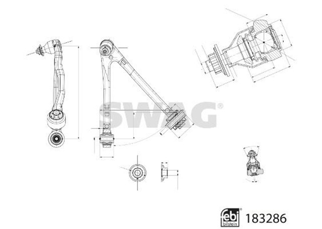 SALINCAK YATAKLAR VE MAFSALI OLAN BMW FEBI 183286
