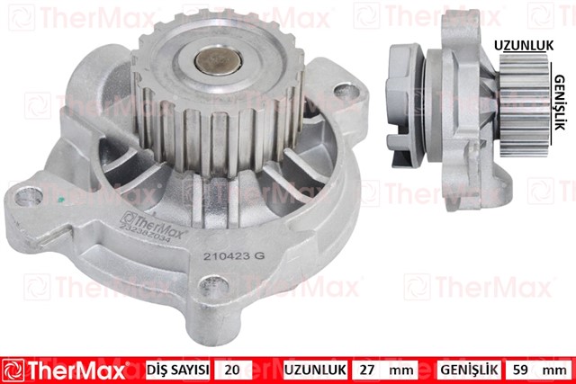 DEVIRDAIM TRANSPORTER IV 90 - 03 A6 95 - 97 S70 99 - 00 2.5 ENJ. TUM MOD. B.KAFA PA758