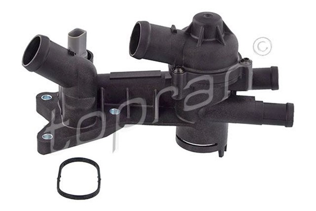 TERMOSTAT KOMPLE MUSURLU/GRI 87 C POLO - SEAT CORDOBA - IBIZA - TOLEDO - FABIA 1.2 - 1.2 12V