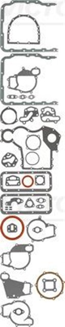 GASKET SET. CRANK CASE