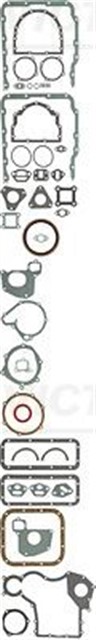 GASKET SET. CRANK CASE