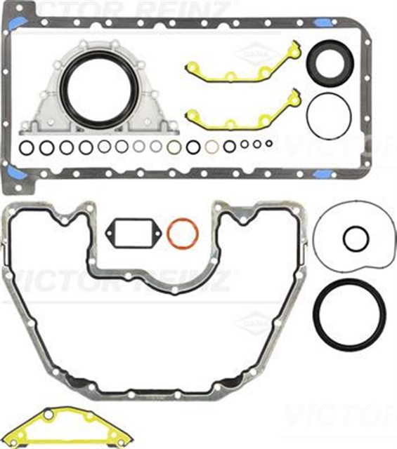 GASKET SET. CRANK CASE