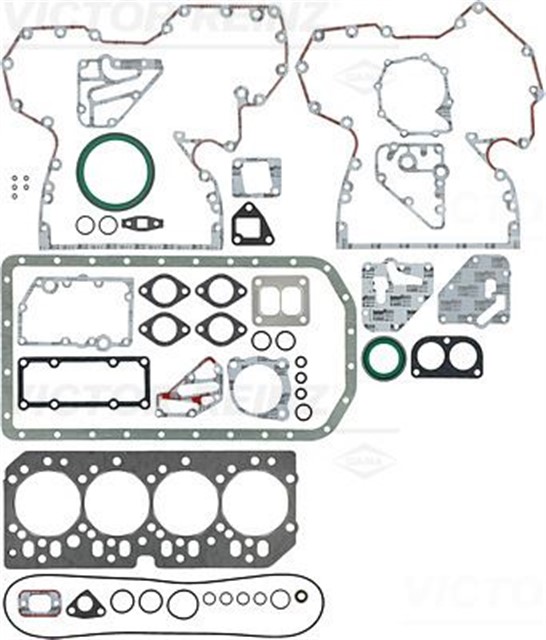 FULL GASKET SET. ENGINE