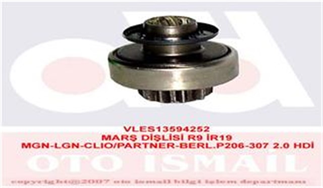 MARS DISLISI R9 IR19 MGN - LGN - CLIO/PARTNER - BERL.P206 - 307 2.0 HDI