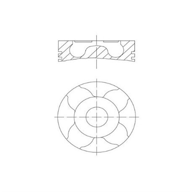 MOTOR PISTON SEGMAN 0.40 PALIO - ALBEA - DOBLO 1.3 MTJ - COMBO - CORSA - MERIVA - TIGRA 1.3 CDTI 70.00