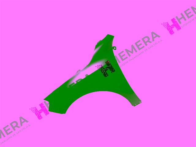 CAMURLUK ON SOL ALUMINYUM SINYAL DELIKSIZ MERCEDES A SERISI - W176 2012 - 2017