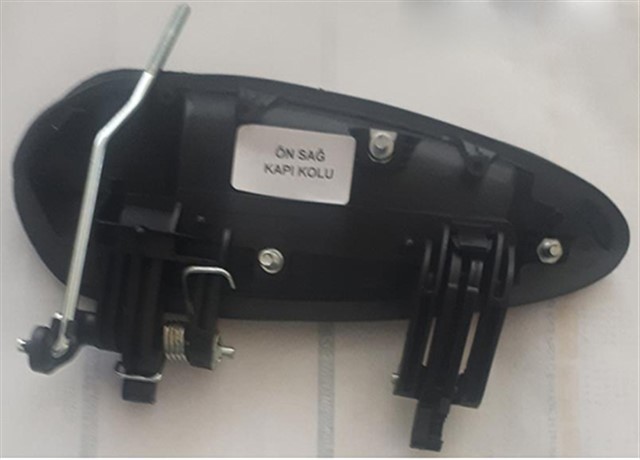 DIS KAPI KOLU ON SAG LINEA BEYAZ BOYALI