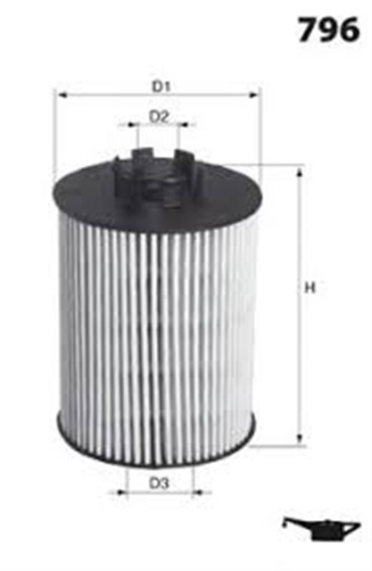 YAG FILTRESI ASTRA J - ASTRA K - INSIGNIA A - B - MOKKA - X - MERIVA B - ZAFIRA C B16DTL - B16DTH - B16DTE - B16DTR 2015 - 