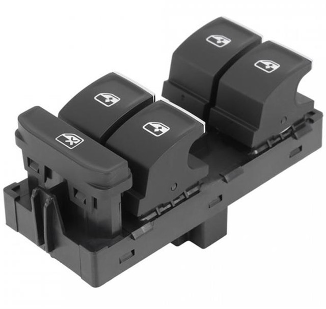 CAM ANAHTARI SOL DORTLU KROM POWER WINDOW SWITCH LEFT VW GOLF V2 - PASSAT B8 - TIGUAN - LEON - ALTEA