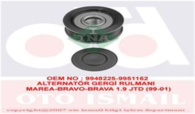 ALTERNATOR GERGI RULMANI DOBLO 01 - - BRAVO 96 - 01 - MAREA 96 - 1.9TD - 1.9JTD