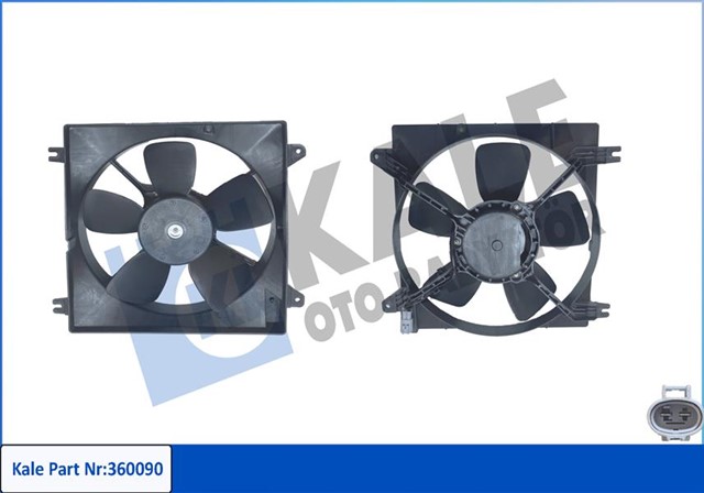 FAN GRUBU CHEVROLET LACETTI J200 1.4 1.6 1.8 2.0D 05 - 11 - NUBIRA 1.4 1.6 1.8 05 - 12 - REZZO MPV U100
