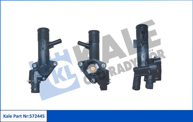 KOMPLE TERMOSTAT - PLASTIK GOVDELI 83 C RENAULT CLIO II - CLIO III - CLIO SYMBOL I - KANGOO - LOGAN I SYMBOL II - DACIA DUSTER - LOGAN - LOGAN MCV - SANDERO - NISSAN KUBISTAR