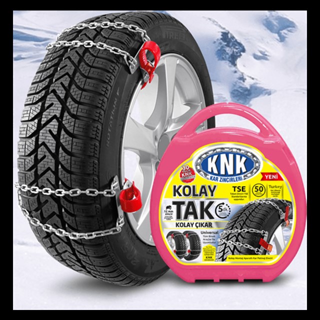 PATINAJ ZINCIRI TAKMATIK KOLAY TAK - CIKAR BINEK ARACLARIN TAMAMINA UYGUN