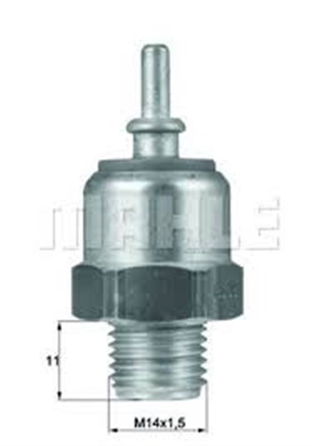 HARARET MUSURU 80 C - 85 C TEK GRI MERCEDES W201 W124 W126 W463