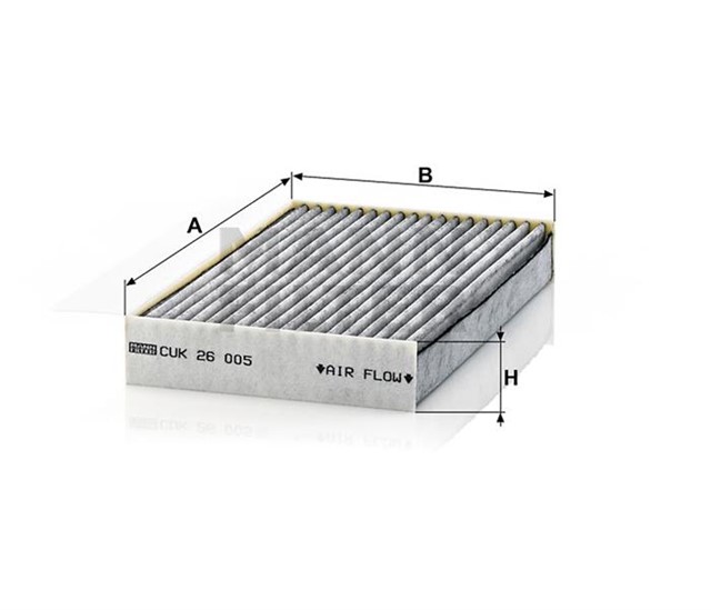 POLEN FILTRESI RENAULT MEGANE III 08 SCENIC III 08 FLUENCE 09 KARBONLU