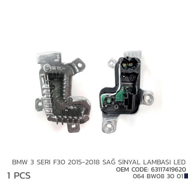 BMW 3 F30 2015 - 2018 SAG SINYL LED MODL 63117419620