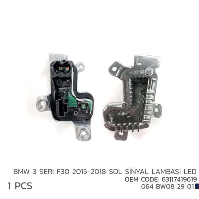 BMW 3 F30 2015 - 2018 SOL SINYL LED MODL 63117419619