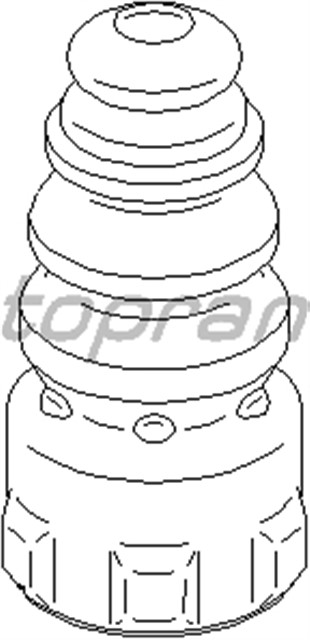016 AMORTISOR LASTIGI ARKA PASSAT V - OCTAVIA - SUPER B - 2.0 TDI BSE - BLF - CAXA - BKP