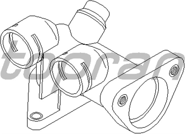 SU FLANSI BRAKET PASSAT ADR - AEB - APU - AWT 1.8 - 1.8 T 97 - 04