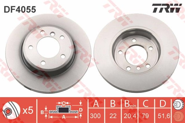 FREN DISKI ON BMW E46 99 04