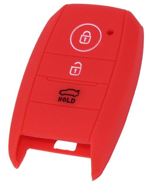 KONTAK ANAHTAR KUMANDA KORUYUCU KILIF SILIKON KIRMIZI KIA CEED - STONIC - RIO - SOUL - SPORTAGE SORENTO - PICANTO