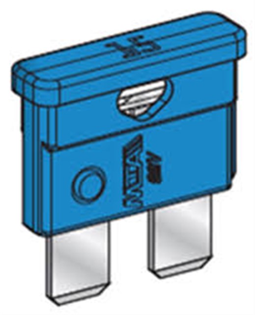 SIGORTA 100 AMP. MAVI AST - J