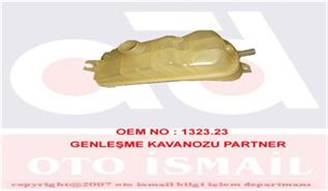 YEDEK SU DEPOSU PARTNER - BERLINGO YM 1.6HDI GENLESME KAVANOZU