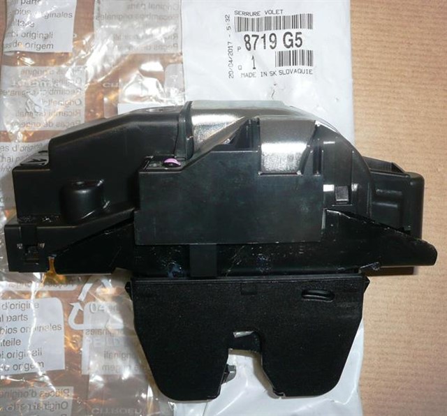 BAGAJ KAPAK KILIDI PARTNER TEPE - BERLINGO III - 207 - 308 - C3 PICASSO - C4 PICASSO - C5 III