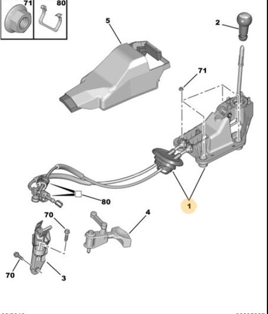 VITES KUMANDA LEVYESI KOMPLE 208 - 301 - 2008 - C3