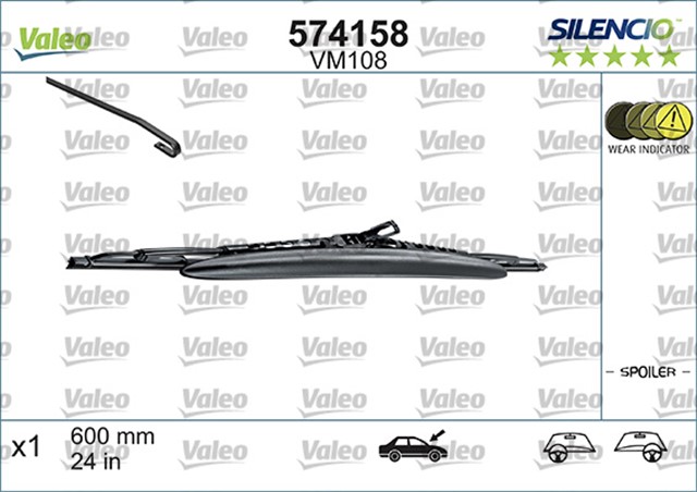 X SILECEK SILENCIO SPOILERLI 60CM X1 VM108 LGN - P406 - S80
