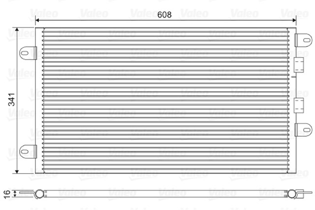 KLIMA RADYATORU ALFA 147 1.6 16V 2.0 16V 01