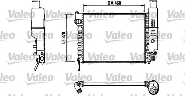 RADYATOR P405 1.4 - 1.6 - 1.9 87 - 92