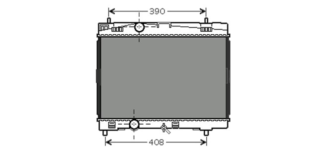 RADYATOR YARIS 1.0 - 1.3 VVTI 05 350X479X16