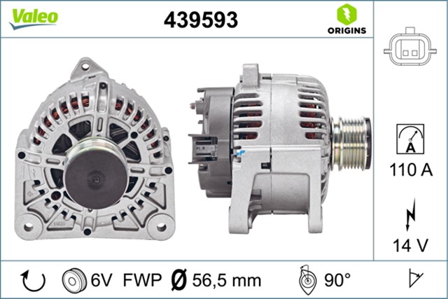 ALTERNATOR 110A MGN II 1.5 DCI 05
