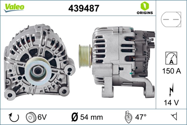 X ALTERNATOR BMW 150A E46 318D 320D 330D 98 - 05 X3 E83 2.0D 3.0D 04 08 X5 E53 3.0D 03