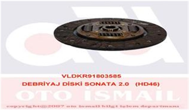 DEBRIYAJ DISKI SONATA 2.0 HD46