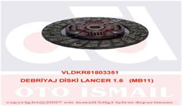 X DEBRIYAJ DISKI LANCER 1.6 MB11