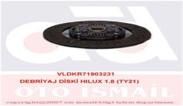 DEBRIYAJ DISKI HILUX 1.8 TY21