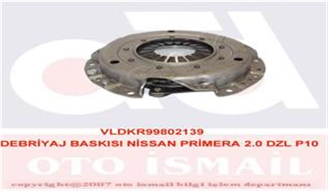 DEBRIYAJ BASKISI NISSAN PRIMERA 2.0 DZL P10 09 - 90 - 05 - 96 NSC11