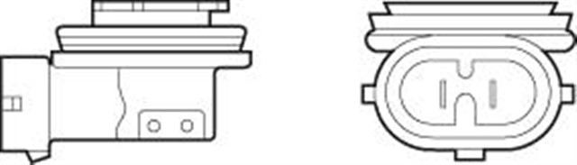 AMPUL 12V H11 55W KARTON KUTU - X2 UZUN OMUR