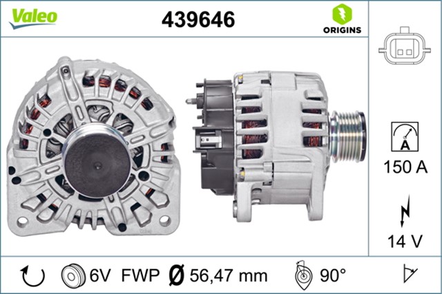 ALTERNATOR GRAND SCENIC IV 1.5DCI 16 GRAND SCENIC IV 1.5DCI HYBRID 16