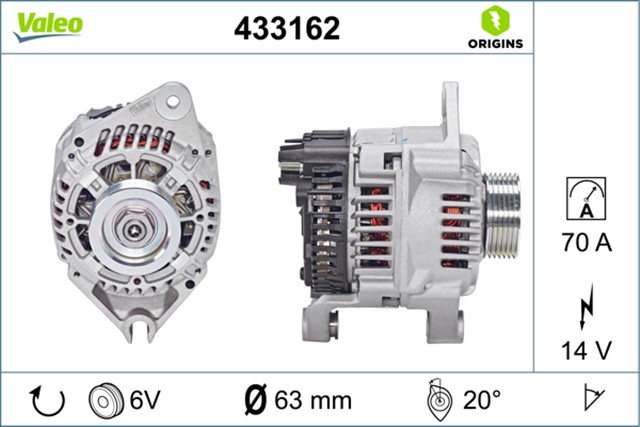 ALTERNATOR A11VI 40 CITROEN