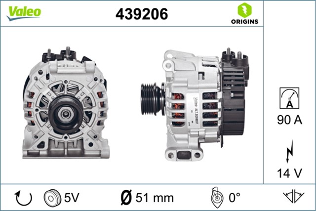 ALTERNATOR SG9B037 MERCEDES
