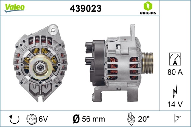 ALTERNATOR PSA