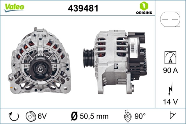 ALTERNATOR VW POLO. SKODA FABIA. SEAT IBIZA